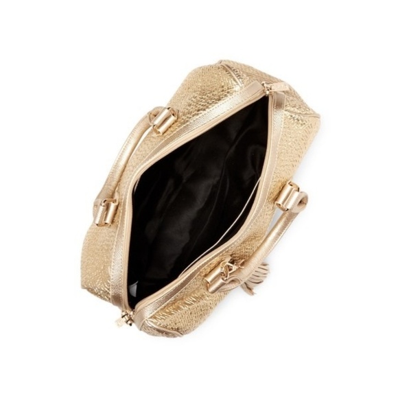 Pink Haley Layla Satchel in Gold - Picture 6 of 8